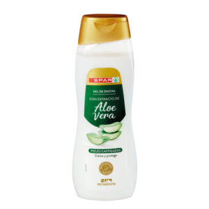 GEL DE DUCHA CON ALOE VERA SPAR-SENSATIONS 750 ML.