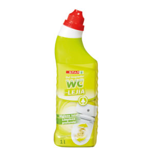 GEL LIMPIADOR WC CON LEJÍA SPAR 1 L.