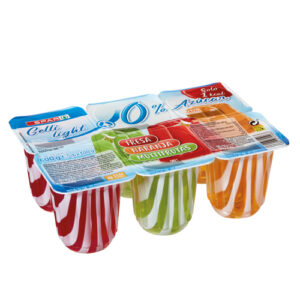 GELATINA MULTIFRUTAS SPAR 0% AZUCARES 100 gr PACK 6