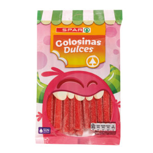 GOLOSINAS DÚPLEX PICA FRESA SPAR 150 GRS.