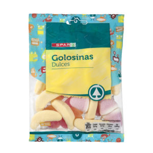 GOLOSINAS MEGASURTIDO AZÚCAR SPAR 150 GRS.