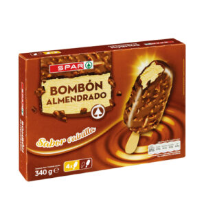 BOMBÓN ALMENDRADO SPAR 4 UND. 340 GRS.