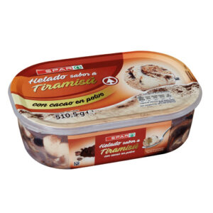 HELADO DE TIRAMISÚ SPAR TARRINA 510,5 GRS.