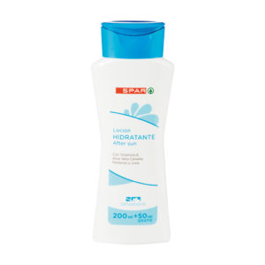 LOCIÓN HIDRATANTE AFTER SUN SPAR SENSATIONS 250 ML.