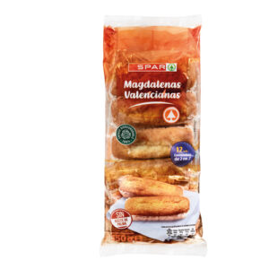 MAGDALENAS VALENCIANAS SPAR 12 UND. 350 GRS.