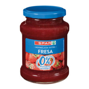 MERMELADA FRESA 0% AZÚCARES AÑADIDOS SPAR 350 GRS.