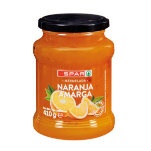 MERMELADA EXTRA NARANJA AMARGA SPAR 410 GRS.