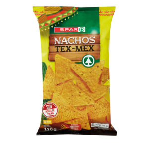NACHOS "TEX-MEX" SPAR 110 GRS.