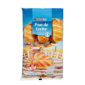 PAN DE LECHE SPAR ENVASE INDIVIDUAL 12 UND. 480 GRS.
