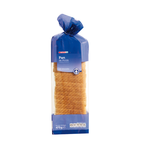 PAN DE MOLDE CON CORTEZA SPAR 475 GRS.