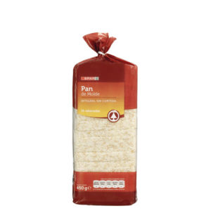 PAN DE MOLDE INTEGRAL SIN CORTEZA SPAR 450 GRS.