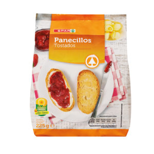 PANECILLOS TOSTADOS SPAR 225 GRS.