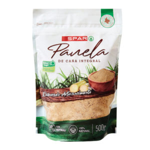 PANELA DE CAÑA INTEGRAL SPAR SIN REFINAR 500 GRS.