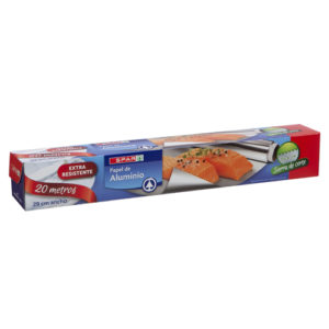 PAPEL ALUMINIO SPAR 20 METROS