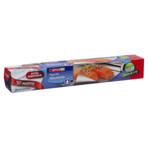 PAPEL ALUMINIO SPAR 50 METROS