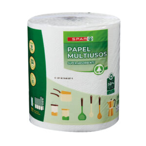 PAPEL MULTIUSOS SPAR SÚPER ABSORBENTE 138 METROS