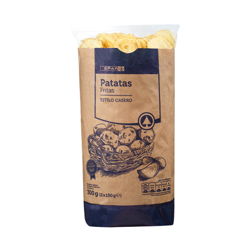 Patatas fritas, snacks, cortezas y otros fritos