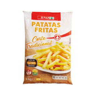 PATATAS FRITAS SPAR CORTE TRADICIONAL 1 KG.