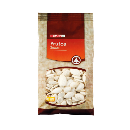 PIPAS DE CALABAZA TOSTADAS CON SAL SPAR 200 GRS.
