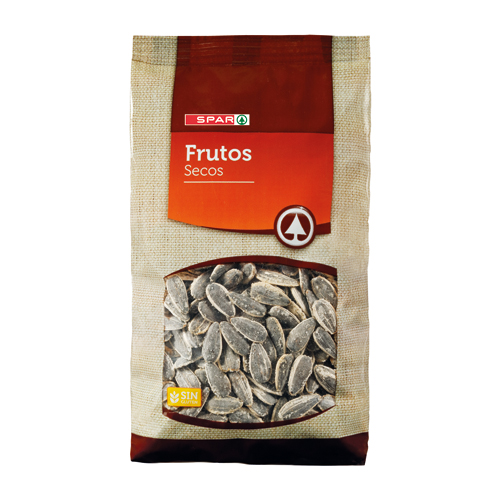 PIPAS DE GIRASOL TOSTADAS SAL SPAR 200 GRS.