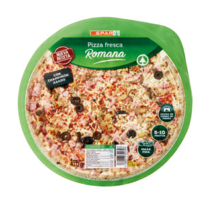 PIZZA REFRIGERADA ROMANA SPAR 410 GRS.