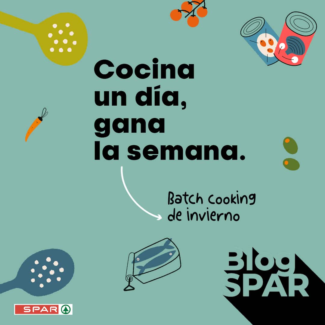 Batch cooking de invierno con SPAR (3 ideas fáciles)