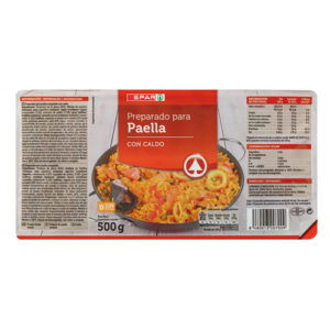 PREPARADO PARA PAELLA CON CALDO SPAR 500 GRS.