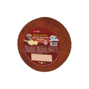 QUESO CANARIO MEZCLA SEMICURADO PIMENTON SPAR 4 KG. APROX.