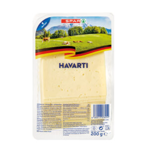 QUESO HAVARTI SPAR LONCHAS 200 GRS.
