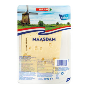 QUESO MAASDAM SPAR LONCHAS 200 GRS.