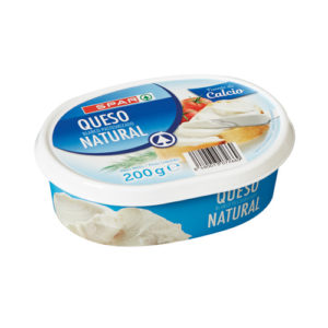 QUESO CREMA NATURAL PARA UNTAR SPAR 200 GRS.