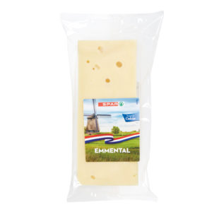 QUESO EMMENTAL SPAR TACO 300 GRS.