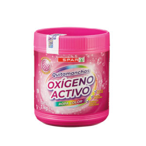 QUITAMANCHAS OXIGENO ACTIVO SPAR ROPA DE COLOR 1 KG.