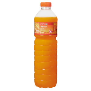 BEBIDA REFRESCANTE SIN GAS 12% ZUMO NARANJA SPAR PET 1,5 L.