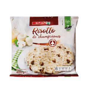 RISOTTO DE CHAMPIÑONES SPAR 400 GRS.