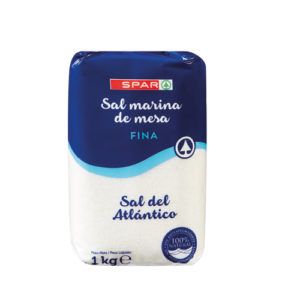 SAL MARINA DE MESA FINA SPAR 1 KG.