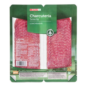 SALAMI EXTRA SPAR FORMATO BI-PACK 180 GRS.