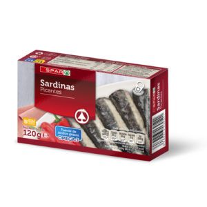 SARDINAS PICANTES SPAR 120 GRS. P.N.