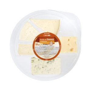 TABLA SURTIDO 5 QUESOS SPAR 280 GRS.