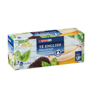 TÉ ENGLISH BREAKFAST SPAR 25 BOLSITAS