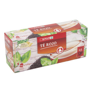 TÉ ROJO SPAR 25 BOLSITAS