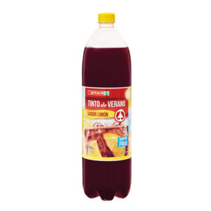 TINTO DE VERANO SABOR LIMÓN SPAR PET 1,5 L.