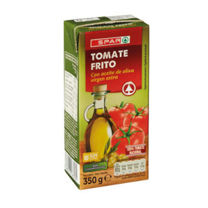TOMATE FRITO SPAR CON ACEITE DE OLIVA VIRGEN EXTRA BRIK 350 GRS. P.N.