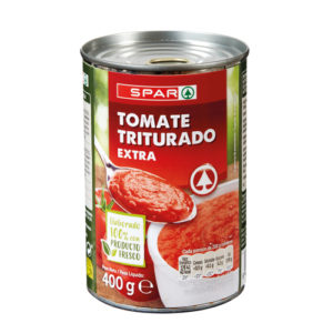 TOMATE TRITURADO EXTRA SPAR 400 GRS. P.N.