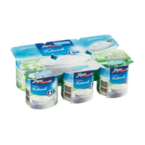 YOGUR YUGUI SPAR NATURAL 125 GRS PACK-6