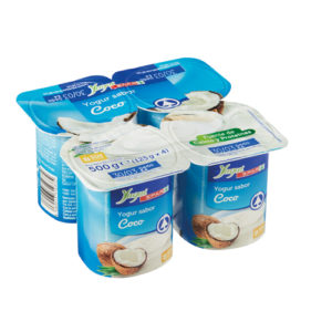 YOGUR YUGUI SPAR SABOR COCO 125 GRS PACK-4