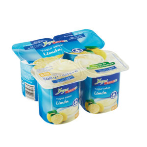 YOGUR YUGUI SPAR SABOR LIMÓN 125 GRS PACK-4