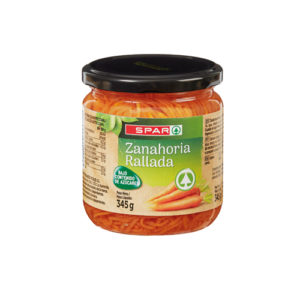 ZANAHORIA RALLADA SPAR TARRO 345 GRS. P.N.